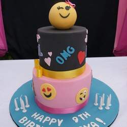 Ava's 9th Emoji Party - Emoji