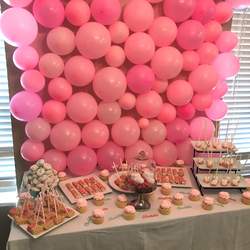 Charlotte's Baby Shower - Pink and Mint
