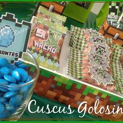 Minecraft birthday party - Minecraft