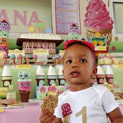 Alana's Ice Cream Parlor 1st birthday party - ICE CREAM PARLOR PARTY