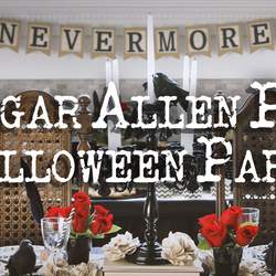 Edgar Allen Poe Party - Edgar Allen Poe