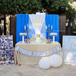 A Royal First Birthday Party - Prince