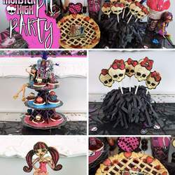 Monster High Pie Birthday Party - Monster High