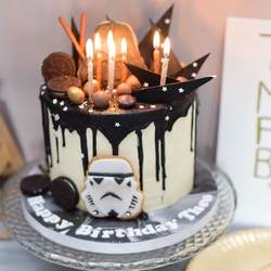 STAR WARS BLACK & WHITE BIRTHDAY PARTY - Star Wars