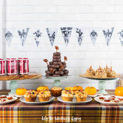 Vintage-Inspired Tailgate / Football Party  - Football