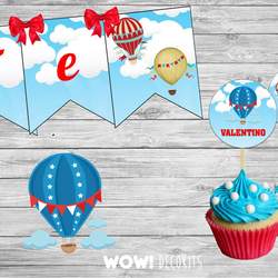Cumpleaños N1 Valentino - Globo aerostático