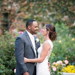 Amanda and Tony's Botanical Garden Wedding - None