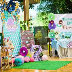 Mermaid birthday party - Mermaids
