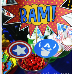 Un cumple para súperhéroes! - Avengers