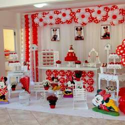 Minnie Mouse Birthday Party Red Polka Dot - Minnie Mouse