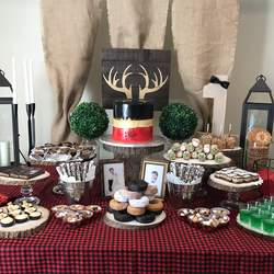 Paul's Lumberjack 1st birthday party - Lumberjack