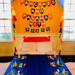 Pancakes & Pajamas with Mason - Pancakes, Brunch, pajamas