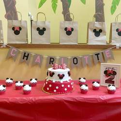 Charlotte's Minnie and Mickey Mouse Party - Minnie + Mickey Mouse Party