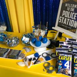 Officer Carsen’s Police Themed Birthday Party  - Police