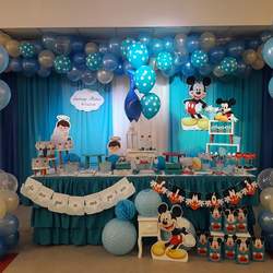 Cumpleaños y Bautismo - Mickey Mouse y Angelito