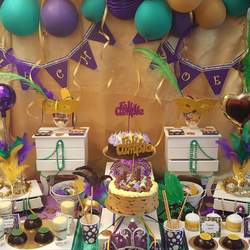 Mardi Gras Birthday party - Mardi Gras