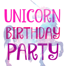 Unicorn Birthday Party - Unicorns
