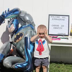 Easton's Superhero Party - Superheroes