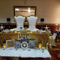 SMALL EXCHANGE OF VOW DINNER (Beach Theme) - Beach / Surf