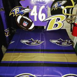 Baltimore Raven Birthday Party  - Football