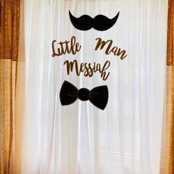 Whitney & Tevin's Little Man Baby Shower - Little Man-Mustache & Bow Ties