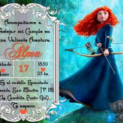 Una Valiente Aventura - Valiente, Princesa Merida