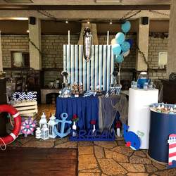 Sailor 1st birthday party - Marine