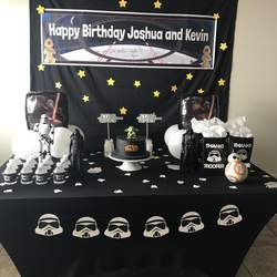 Joshua and Kevin’s star wars party  - Star wars