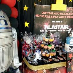  Alastair 's 1st Birthday  Party Star Wars The Force Awakens  - Star Wars The Force Awakens