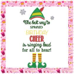 A Verry Merry Buddy Elf 7th Birthday - Elf Movie