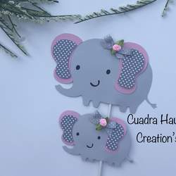Elephant Centerpieces stick  - Elephant 