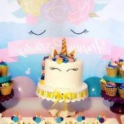 Unicorn Backdrop for Birthday Party - Unicorn Party
