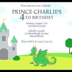 Prince Charlie's 4th Birthday PARTy ! - Castles and Dragons and THE Prince!