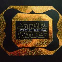 Ayla's Jedi Training Birthday - Star Wars