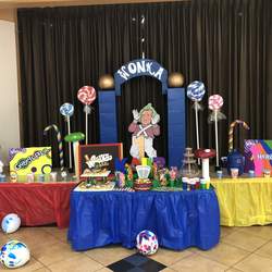 Kai's Willy Wonka 1st Birthday party - Willy Wonka 