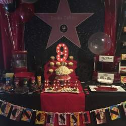 Emma's Movie Night Birthday Party - Movie Night