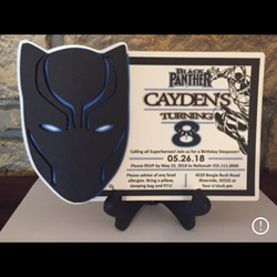 Cayden's 8th Birthday - Black Panther
