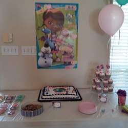 Saraye's Doc McStuffins 8th birthday party  - Doc McStuffins