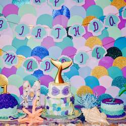 Maddie’s under the sea 1st Birthday - Mermaid