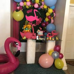 Alyssa’s birthday  - Flamingos