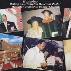 Bishop's Sidney  Hampton's  Birthday Bash - "A Man of Interity "