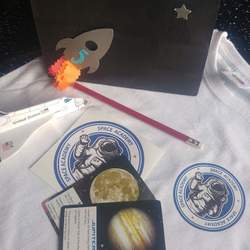 Michael's Cosmic Space Birthday - Astronauts / Space
