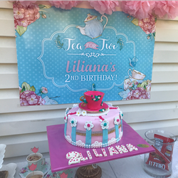 Liliana turns 2. Tea Party Birthday. - Tea for Two
