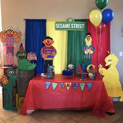 Jace Sesame Street Party - Sesame Street