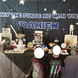 Revenge of the Fifth birthday party - Star Wars
