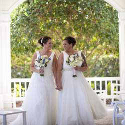 Emma and Christie's Romantic Florida Wedding - None