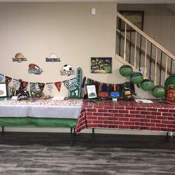 Teenage Mutant Ninja Turtles 5th Birthday Party - Ninja Turtles and Sports