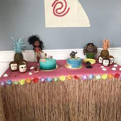 Moana and Maui combined birthday  - Moana and Maui