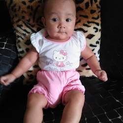 "Happy 1st Birthday Khate Angela" - Mickey Mouse / Minnie Mouse