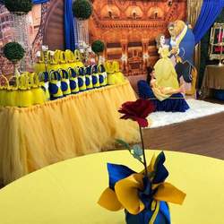 1 st Bella Birthday Party   - Beauty and The Beast 